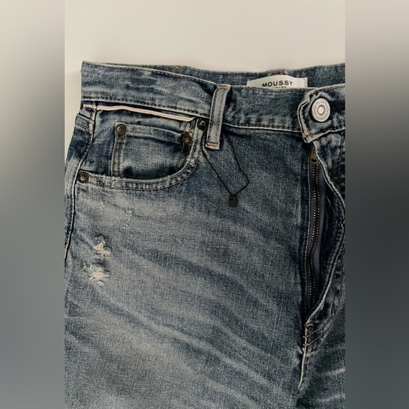 MOUSSY MV Carter Friend Jean in Blue 001 SZ 28 540FSC12-2410 light denim - Picture 5 of 11